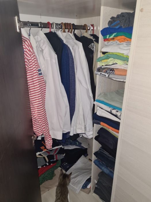 Детский уголок кровать стол шкаф