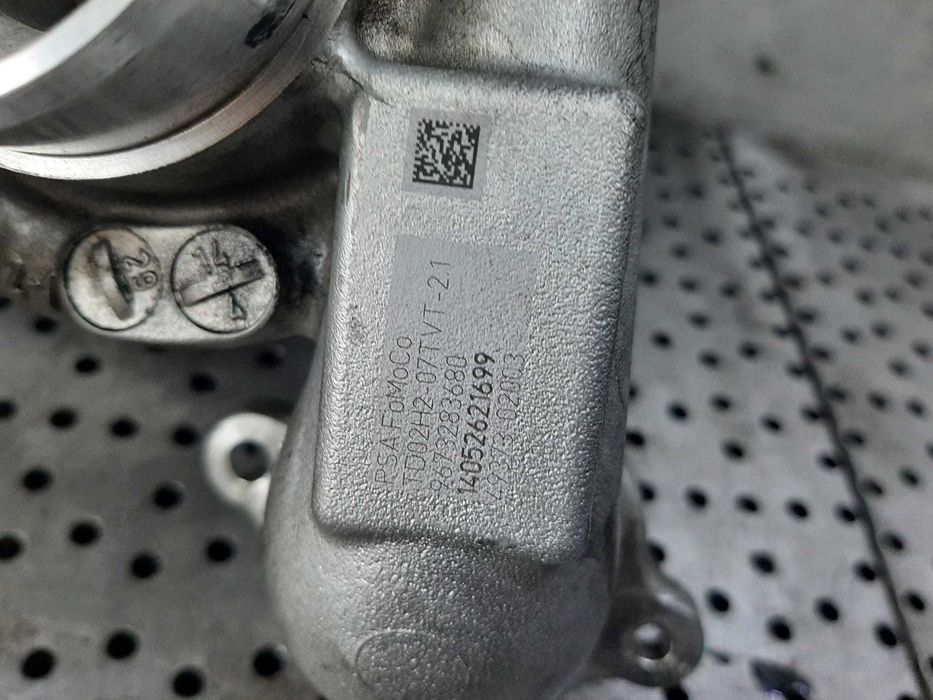 Turbina 1.6 hdi 1.6 tdci ford fiesta 6 citroen berlingo c3 c4 peugeot 207 308 508 2008 partner 9673283680