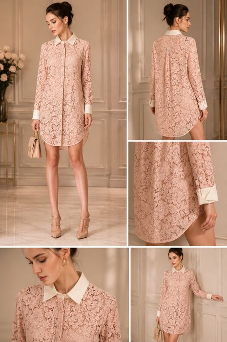 Valentino оригинална дамска риза тип рокля
