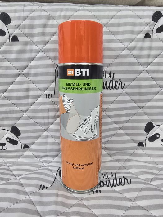 Spray auto BTI-Lubrifiant+curatator frâne/metal(set 2 buc)Germania