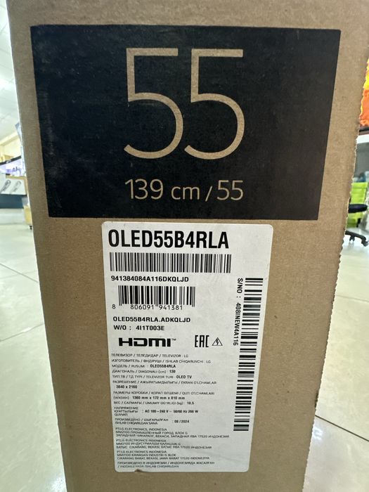 Lg oled 55B4 120 hz 2024 new