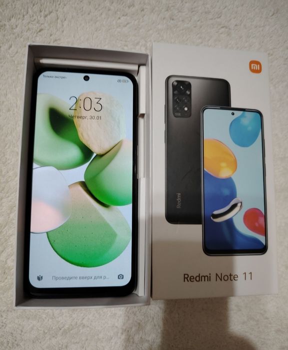 Redmi Not 11 128 GB Holati a'lo Karobka bor