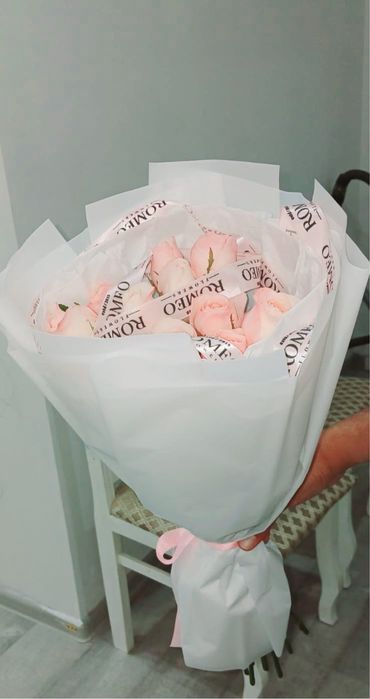 Цветы свежие, 15 роз