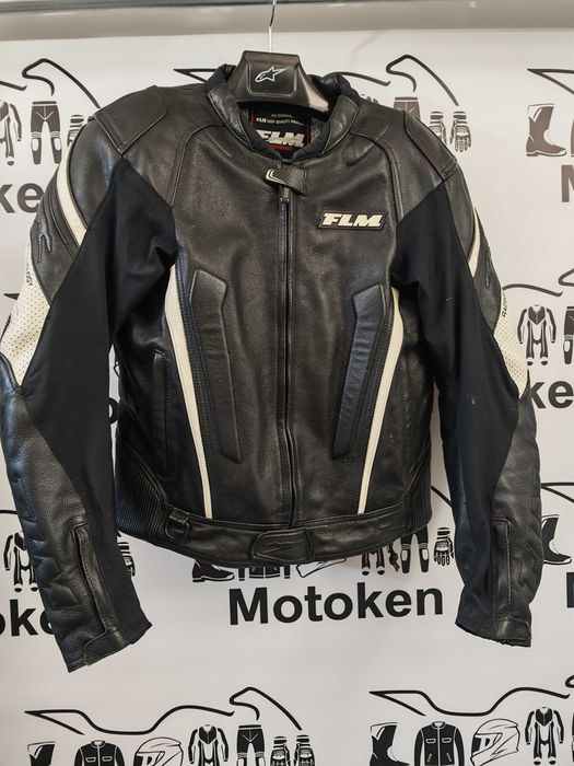Costum moto piele FLM marime 50/52