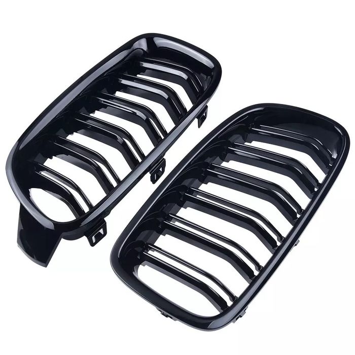 Set Grile Nari Duble Piano Black Bmw Seria 3 F30 F31 F35 break sedan