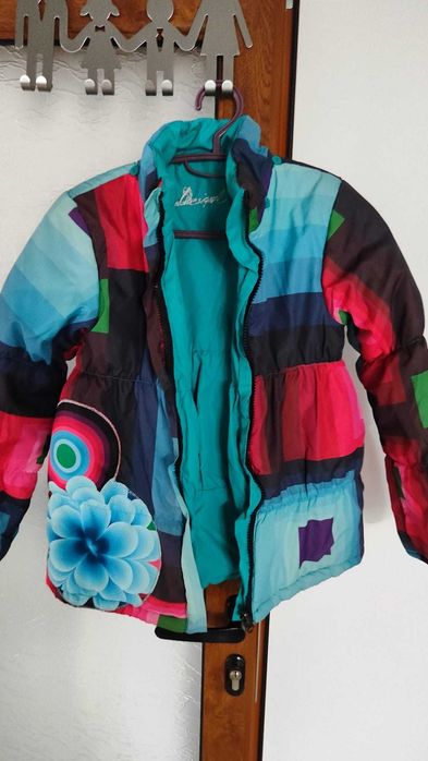 25лв Дизайнерско детско яке Desigual за момиче (8-9г)