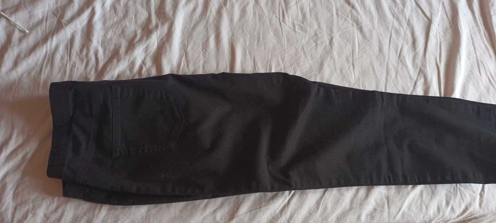 blugi negri CA si albastri cu animal  print