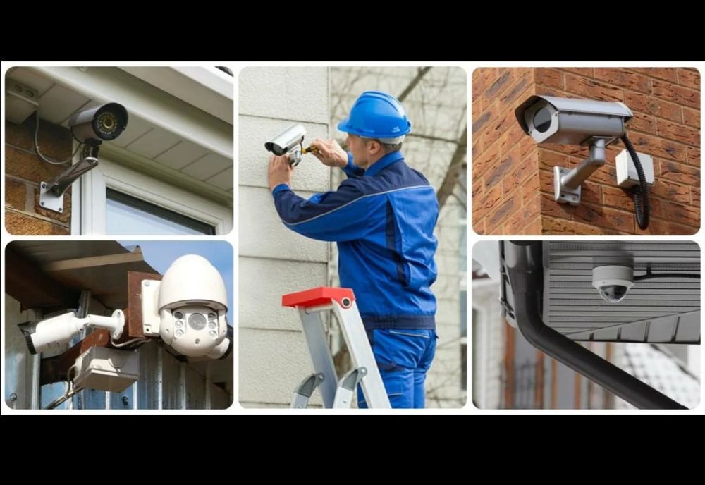 Установка видеонаблюдения