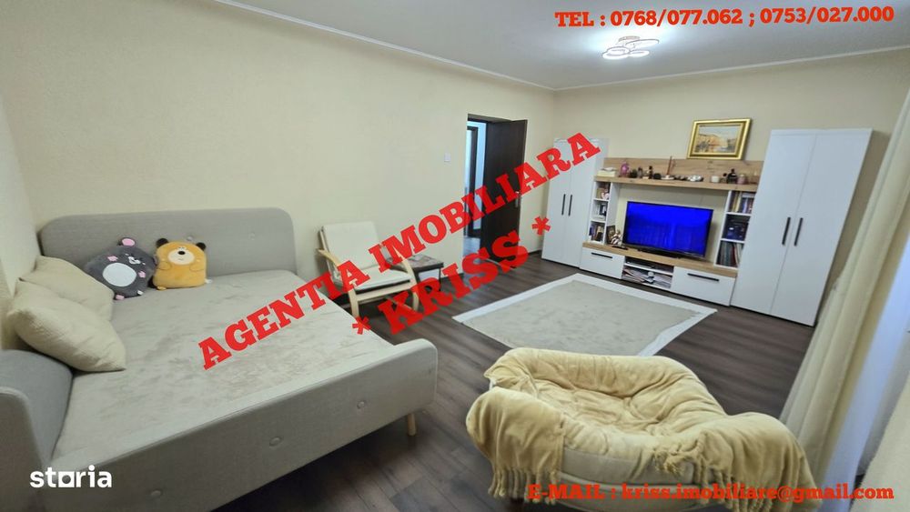 Apartament 2 Camere TEILOR Cf 1 DEC. Etaj 2 Renovat Boxă 8 Mp. Mobilat