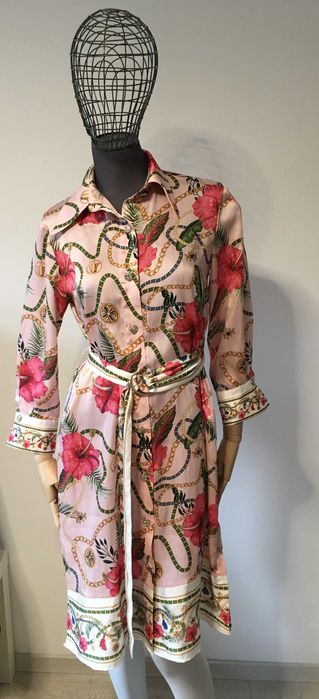 IRIS многоцветна рокля XS