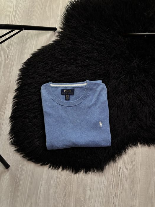 Ralph Lauren Women’s Cotton Sweater Blue – Size L