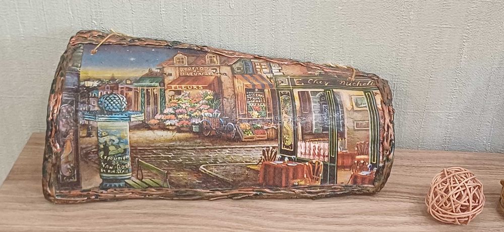 Декоративна керемида - декупаж