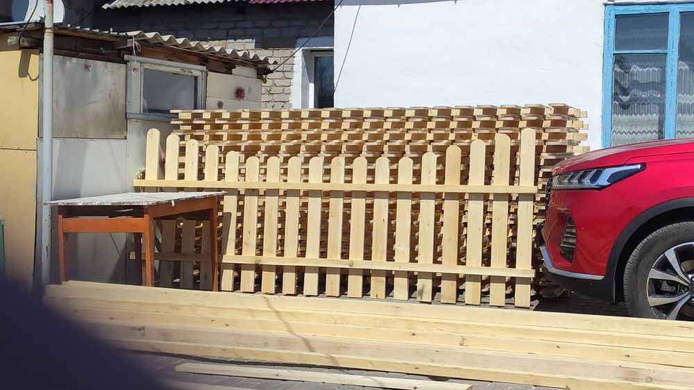 Штакетник забор ограждение