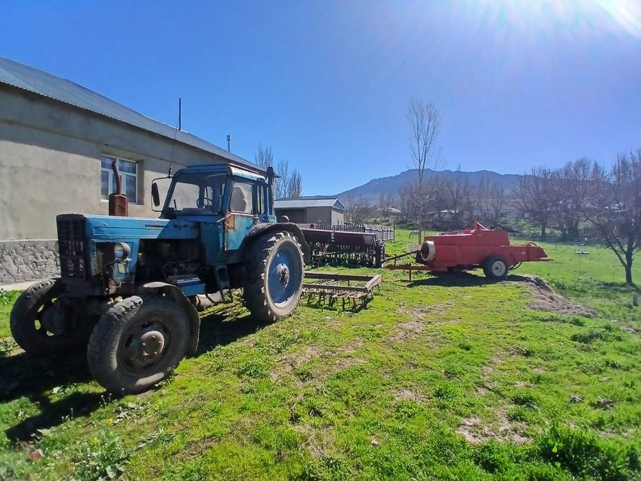 Трактор 80 прес  сеялка трма комплекты
