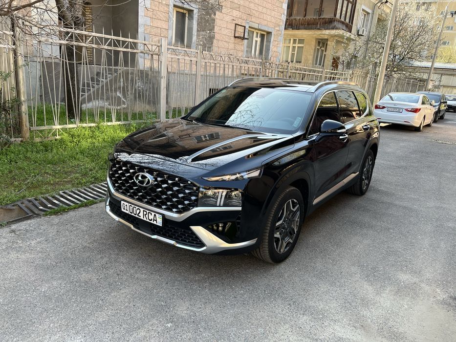 Продам Hyundai Santa Fe 3,5L Full options, 2021 год, 23.000 пробег