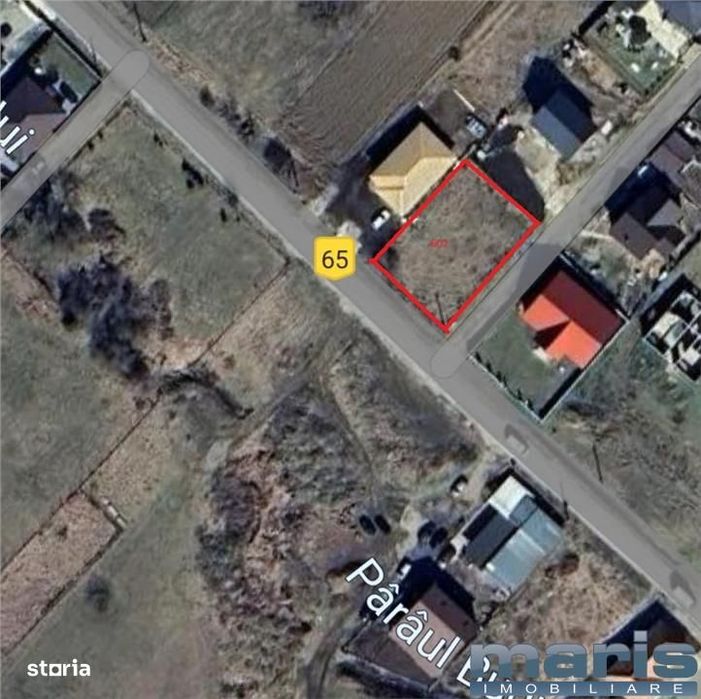De vanzare teren intravilan 600 mp cu utilitati Budiu Mic.
