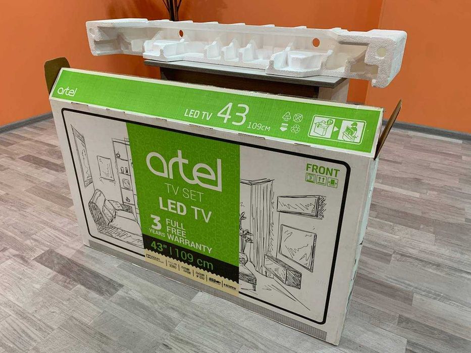 Телевизор Artel 43 диагональ, Не Смарт!