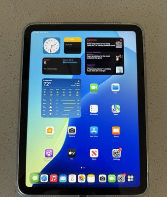 Tableta APPLE iPad 11" (A16), 128GB, Wi-Fi, Blue, NOUA cu 100% baterie