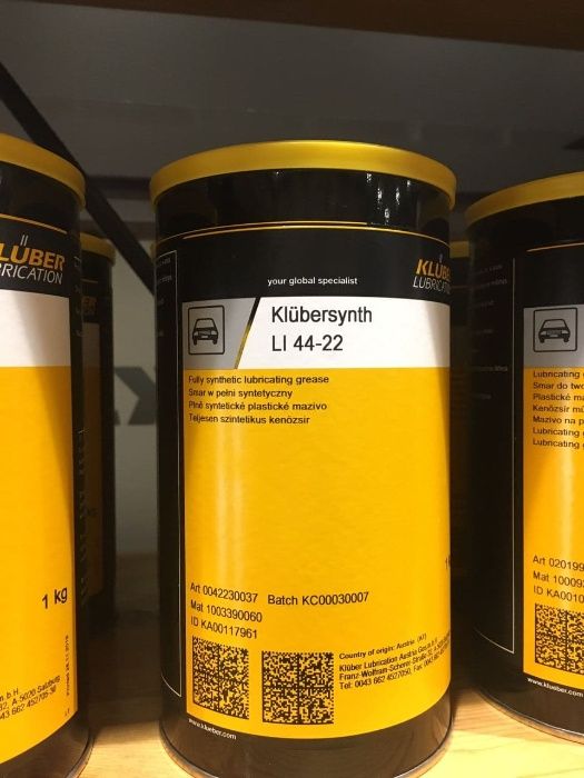 Klubersynth LI 44-22 синтетическая низкотемпературная смазка от Клубер