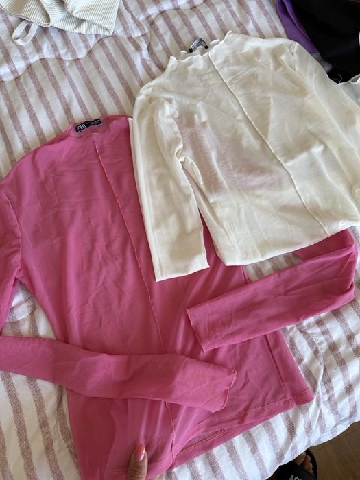 Два броя прозрачни блузи ZARA