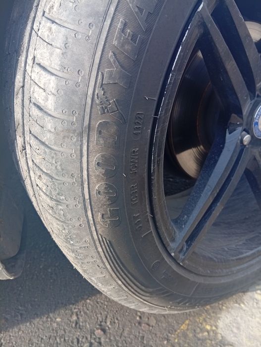 Литые диски R17  Мерседес 4 шт и шины размером215/55/17
