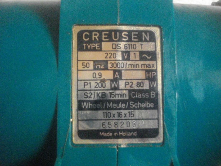 Бавна скорост 75W/80-200W CREUSEN Шмиргел Обущарски Ruler-0,35А Гр/Хол