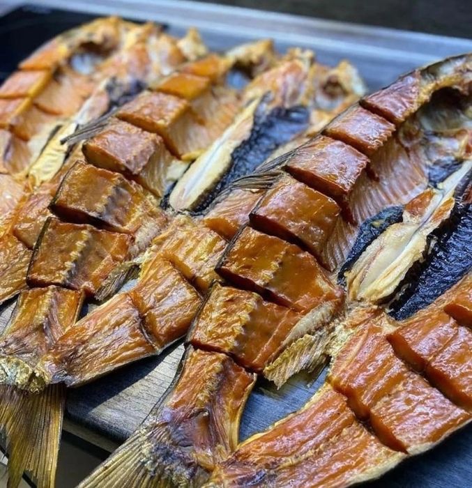 Капчённый рыба. Очень вкусный