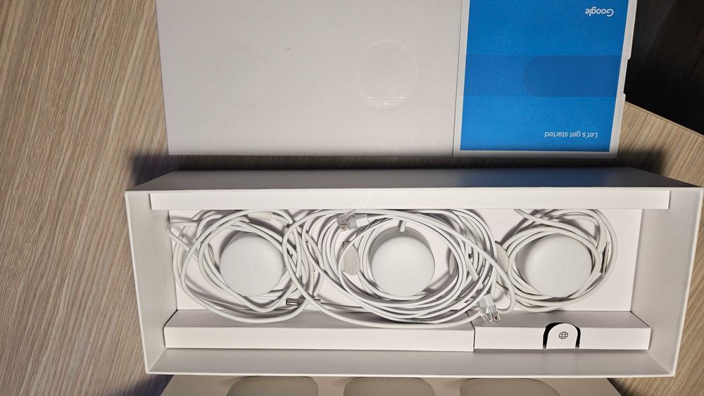 Router Wireless Google Nest WiFi + 2 Access Point, 802.11a/b/g/n/ac in starea foarte bună