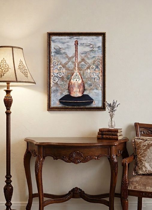 Картина НЕ печать. Домбра