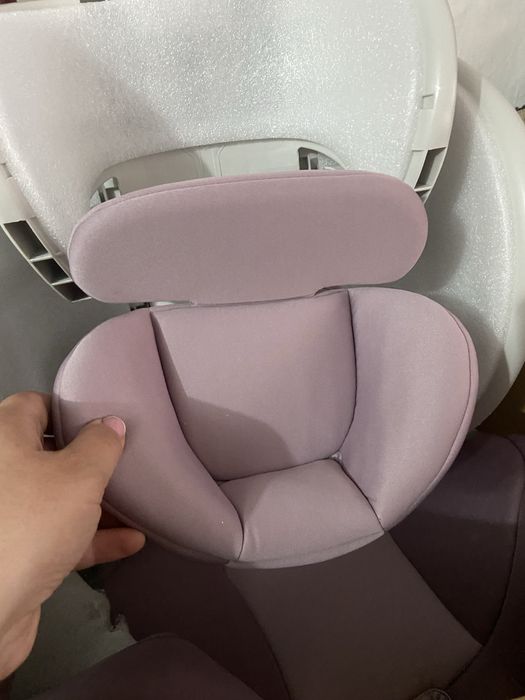 Scaun auto TWT Plus iSize BUF BOOF® UnicornPink isofix Rotativ 360 grade Pozitie Somn 165 grade Top Tether 0-36 kg 40-150 cm