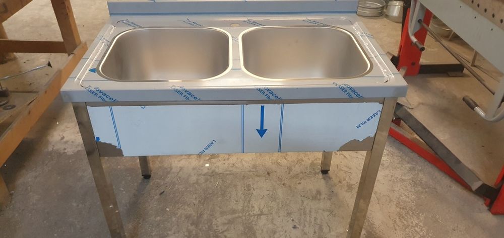 Chiuveta inox cu 2 cuve