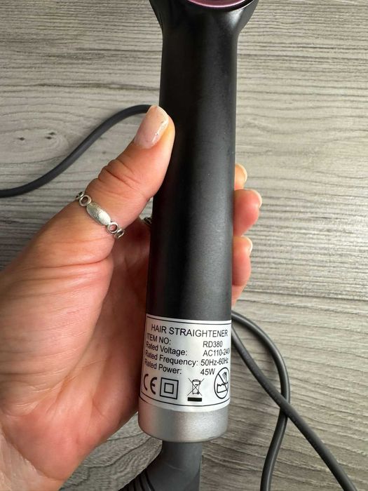 Ondulator + Perie electrică pentru îndreptat