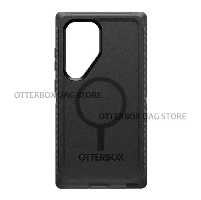 Оригинален удароустойчив каучуков  калъф Otterbox за Samsung S25 ULTRA черен