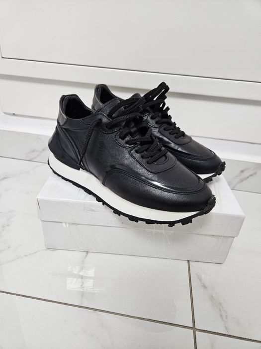 Adidasi casual piele naturală Sneakers 60% REDUCERE