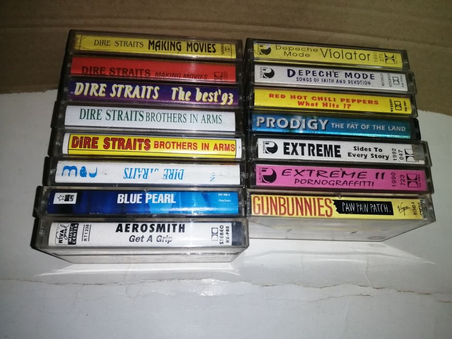 Касети с Рок и метъл изпълнители