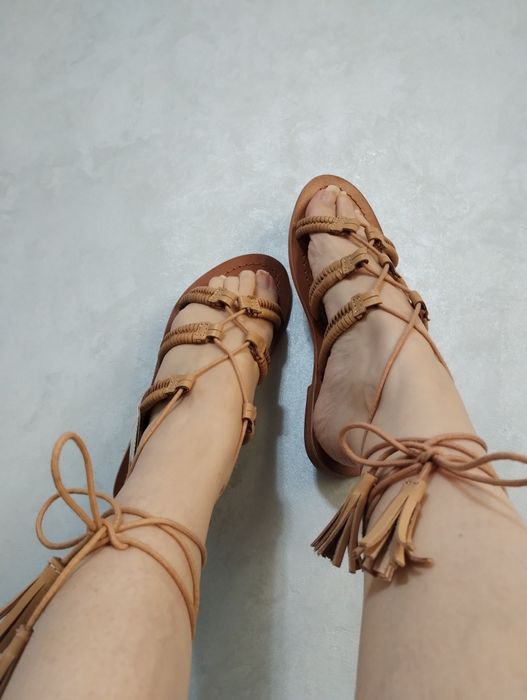 Sandale piele naturală