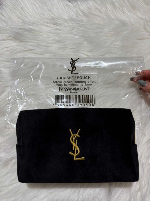 Portfard catifea YSL