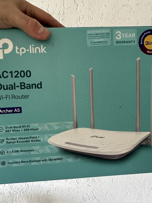 Рутер  tp link archer a5 dual band