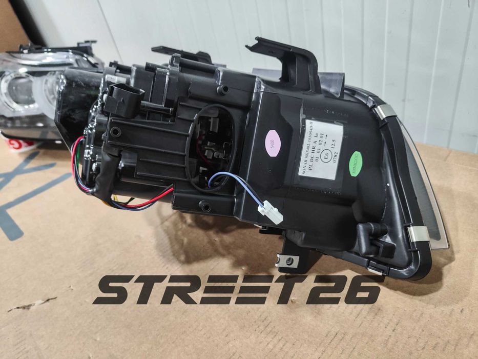 Faruri Xenon U-Led 3D BMW Seria 3 E90 E91 (2005-2008) Negru