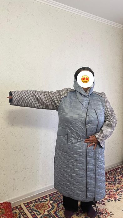 Двухсторонний пальто пуховик