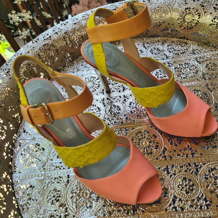 Промоция-Луксозни дамски обувки-VERSACE-100% кожа/и крокодилска кожа/