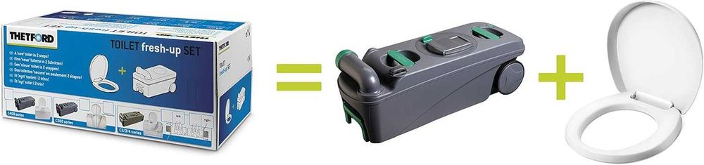Химическа тоалетна за кемпер Thetford Fresh-up Set C500