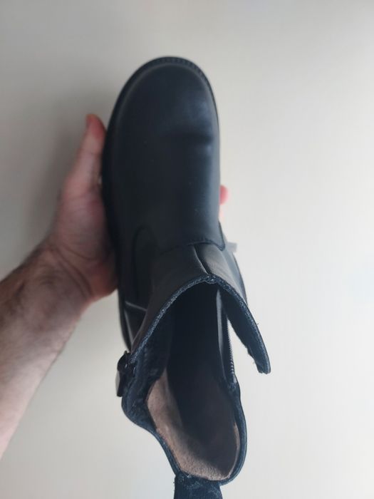 Cizme cu fermoar 35-36 (23,5 cm), ca NOI