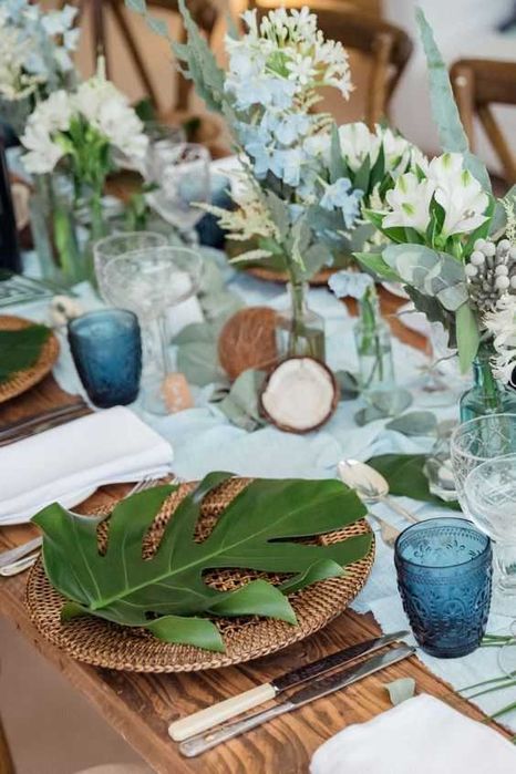 Platou suport evenimente ratan natural platouri accesorii BALI rustic