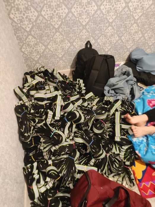 Ошейник со светоотражающей лентой