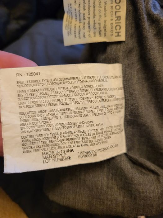 Woolrich - Geaca puf, masura S - M.