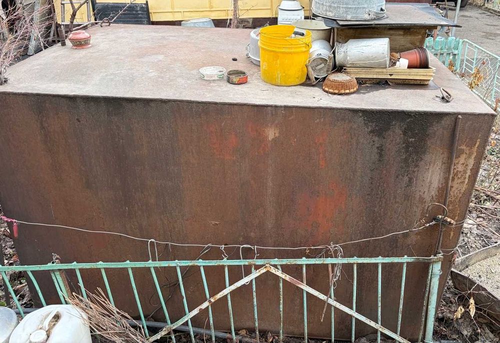 Металлический бак 4.4 м³ под ГСМ