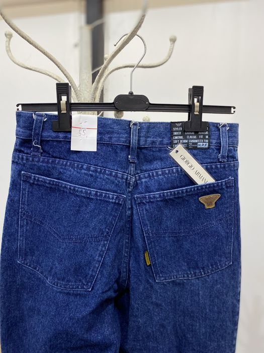 ‼️OFERTA‼️ Blugi Armani noi cu eticheta, albastru inchis