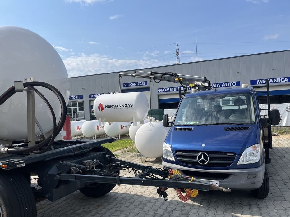 Sprinter detarat 3,5 t Macara Hiab brat hidraulic Mercedes