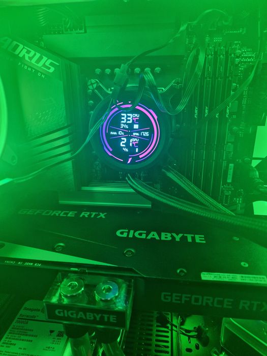 Rtx3080 10gb+pompa+radiator